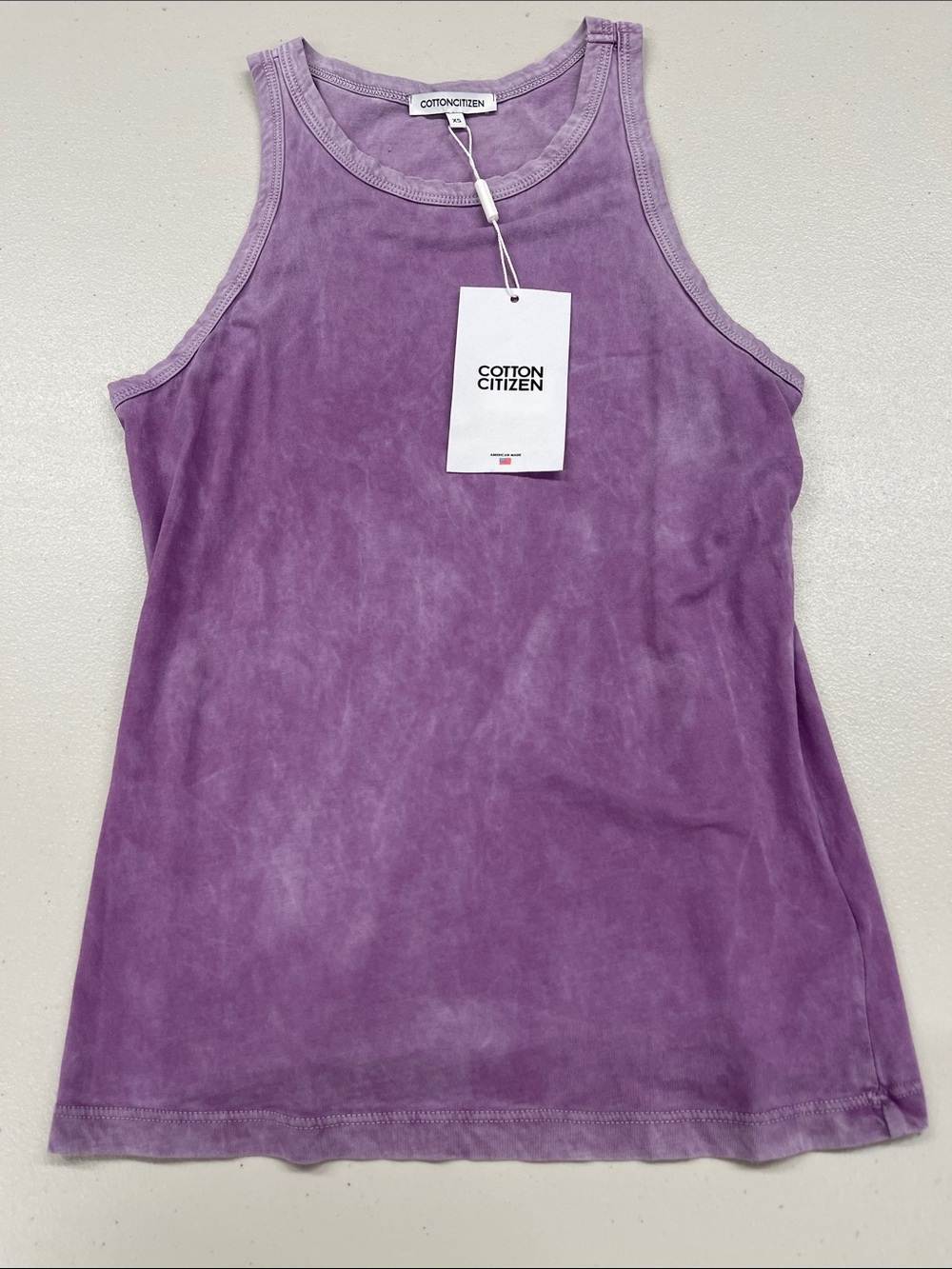Cotton Citizen Washed Lilac Tank Top